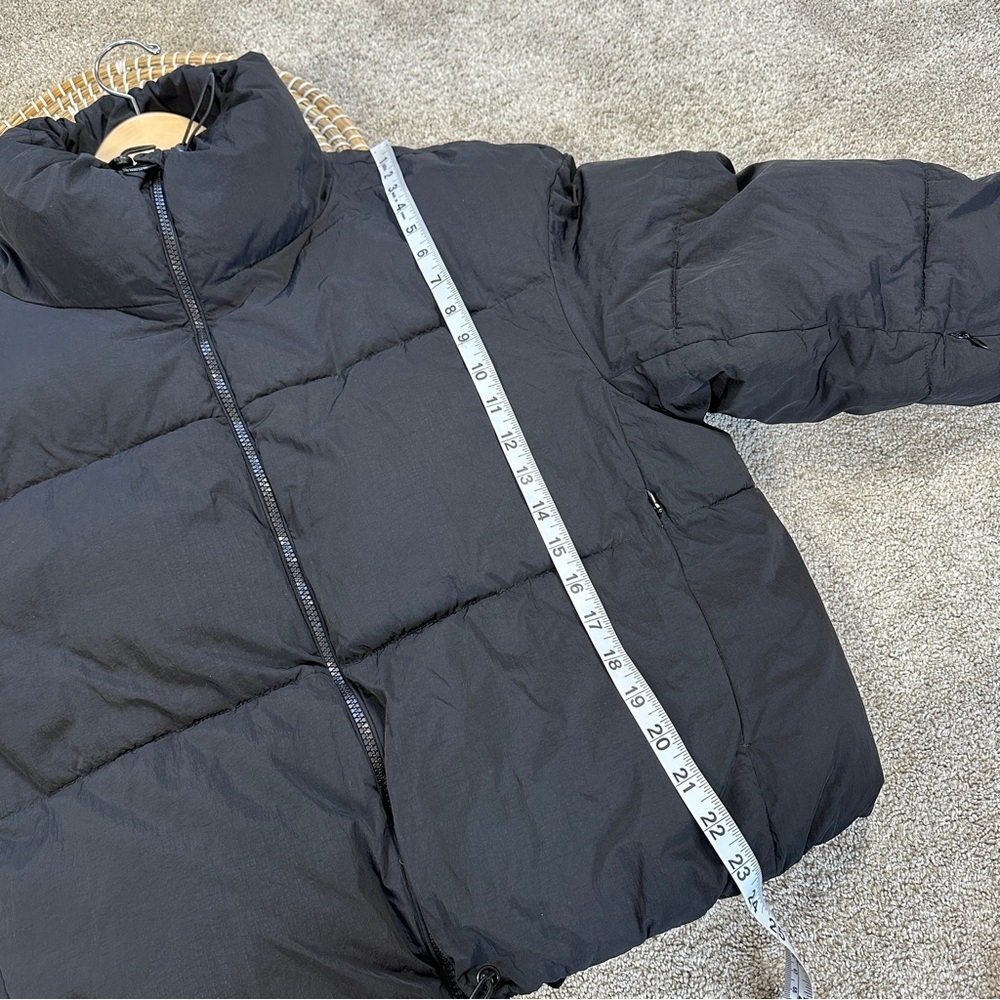 Zara Women’s ComfortTemp Thermal Insulation Puffer Jacket Crop in Black L - Picture 12 of 16